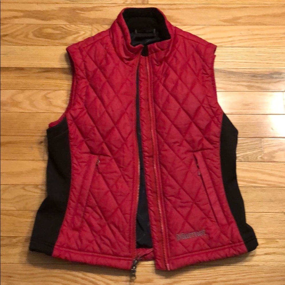 Quilted Marmot vest. Like new.